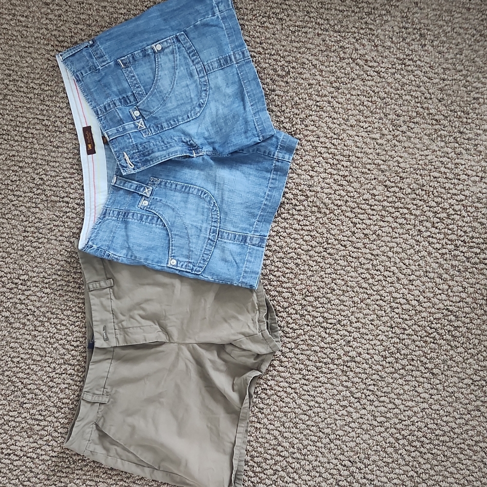 Lot: two pair of size 12 shorts